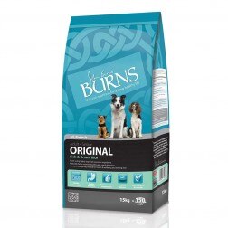 Burns Fish & Brown Rice Dry Dog Food - 15kg